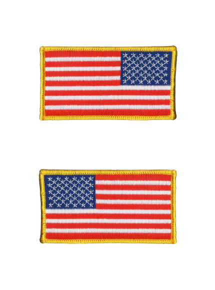geborduurde vlag USA