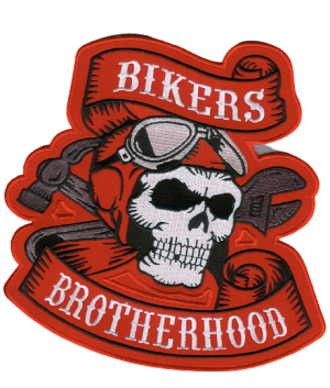 geborduurde bikerpatches 