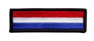 geborduurde vlag Nederland 