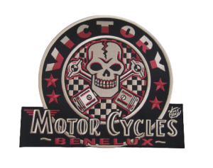 geborduurde bikerpatches 